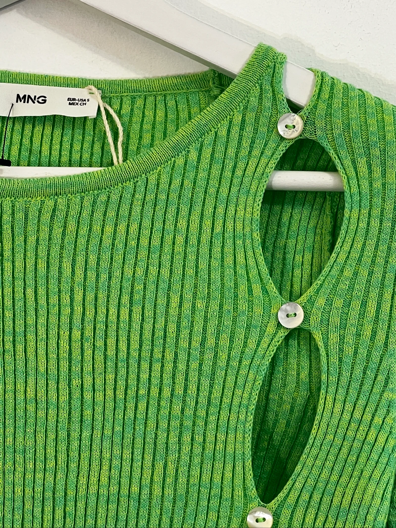 Blusa Mango verde nova - Tamanho P – photo 4